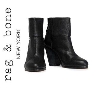 RAG & BONE Newberry Ankle Classic Booties Size 36.5